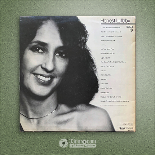  صفحه گرامافون جوان بائز Joan Baez - Honest Lullaby 