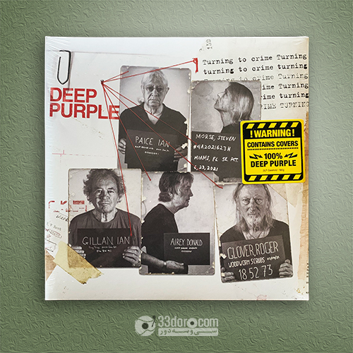  صفحه وینیل دیپ پرپل Deep Purple – Turning To Crime 