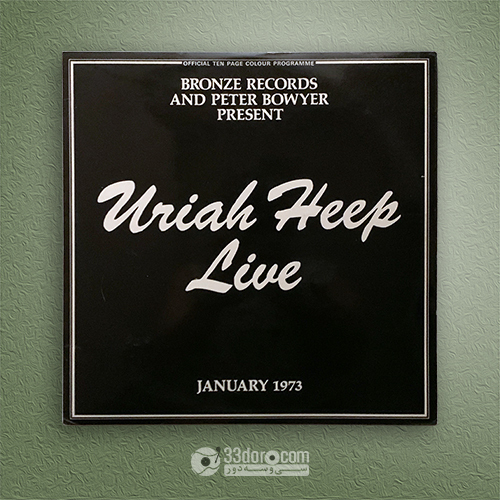 صفحه وینیل یوریا هیپ – Uriah Heep Live, January 1973