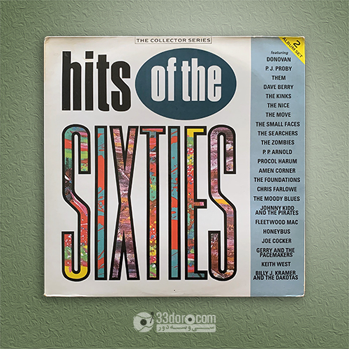  صفحه وینیل 33دور Hits Of The Sixties 