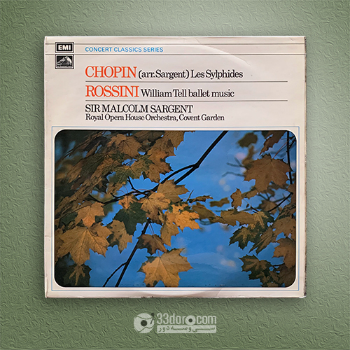 صفحه وینیل شوپن، روسینی Chopin ⸱ Rossini – Les Sylphides ⸱ William Tell Ballet Music