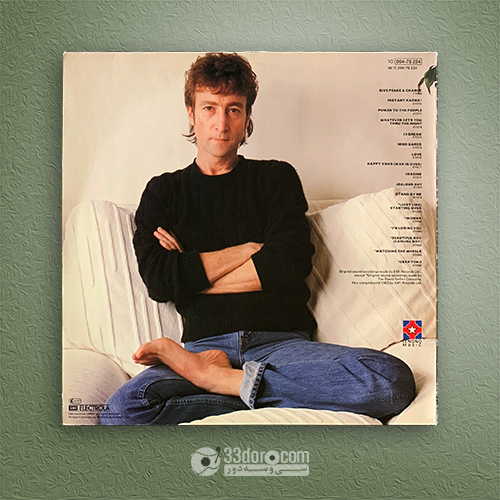  صفحه وینیل جان لنون John Lennon – The John Lennon Collection 