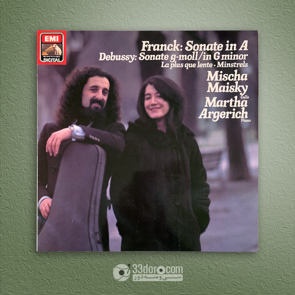  صفحه وینیل کلود دبوسی و سزار فرانک Franck: Sonate In A / Debussy: Sonate In G Minor - Martha Argerich, Mischa Maisky 