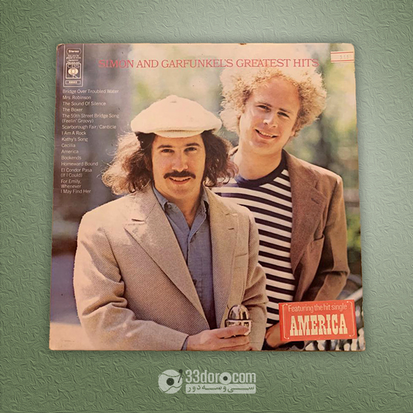 صفحه گرام سایمون و گارفانکل Simon And Garfunkel's Greatest Hits