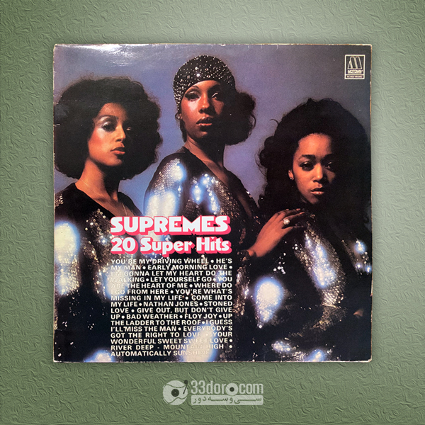صفحه وینیل سوپریمز Supremes – 20 Super Hits