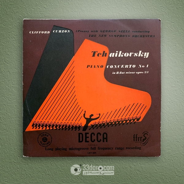 صفحه وینیل چایکوفسکی Clifford Curzon ⸱ George Szell ⸱ The New Symphony Orchestra – Tchaikovsky: Piano Concerto No. 1