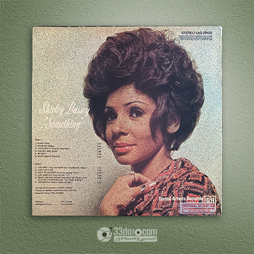  صفحه گرامافون شرلی بسی Shirley Bassey – Something 