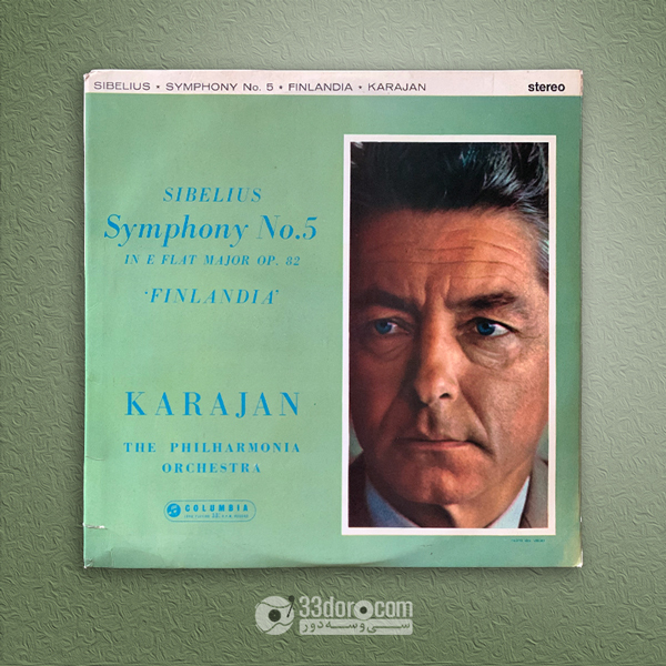  صفحه 33دور سیبلیوس، کارایان Karajan, Sibelius - Symphony No. 5 / Finlandia 