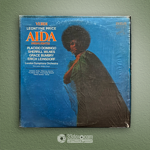 صفحه گرام اپرای آیدا - جوزپه وردی Verdi ⸱ Leontyne Price ⸱ London Symphony Orchestra – Aida (Highlights)