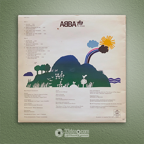 صفحه گرامافون آبا ABBA – The Album