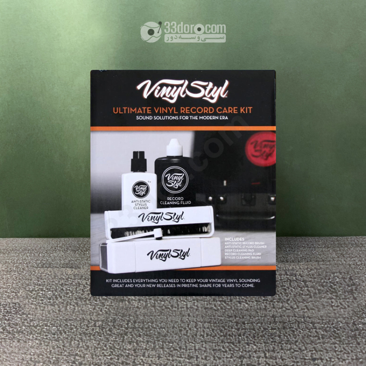 کیت تمیزکننده و شوینده مخصوص صفحه و سوزن گرام Vinyl Styl