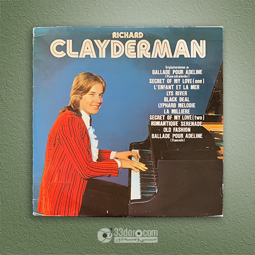 صفحه گرام ریچارد کلایدرمن Richard Clayderman – Ballade Pour Adeline