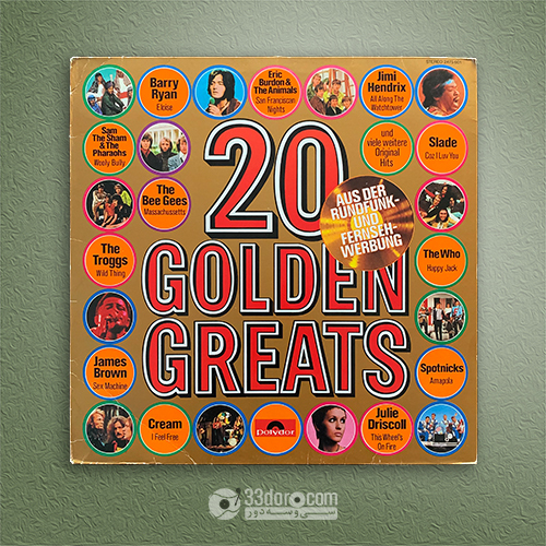  صفحه وینیل 33دور Various Artists – 20 Golden Greats 