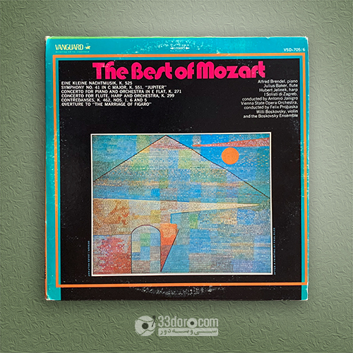 صفحه گرام موتزارت The Best Of Mozart
