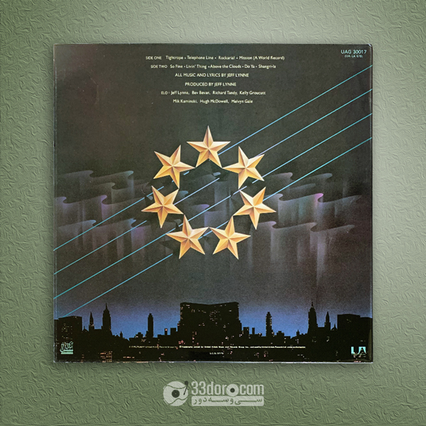  صفحه 33دور الکتریک لایت ارکسترا Electric Light Orchestra – A New World Record 