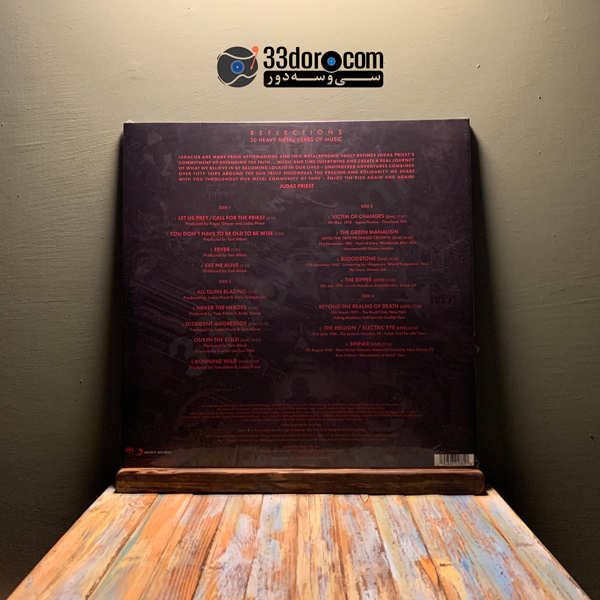  فروش صفحه گرامافون جوداس پریست Judas Priest – Reflections 