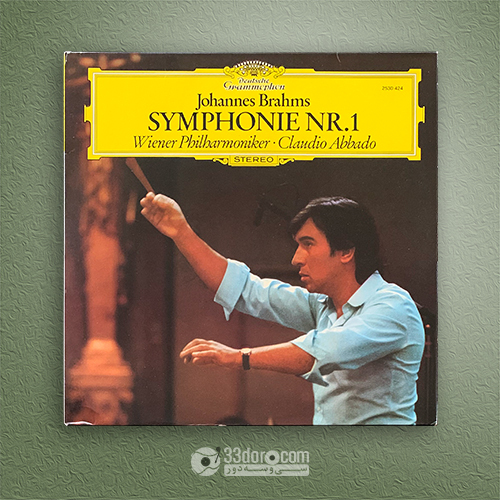  صفحه گرام سمفونی شماره 1 برامز - کلودیو آبادو Claudio Abbado ⸱ Wiener Philharmoniker – Johannes Brahms: Symphonie Nr. 1 