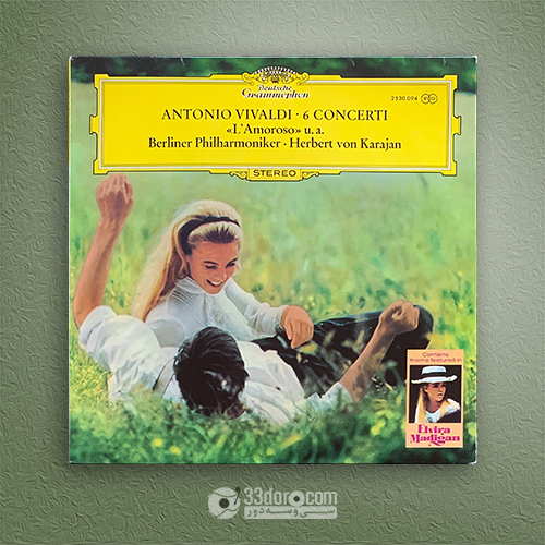 صفحه گرام آنتونیو ویوالدی، کارایان Herbert Von Karajan ⸱ Berliner Philharmoniker – Vivaldi ⸱ 6 Concerti L'Amoroso UA