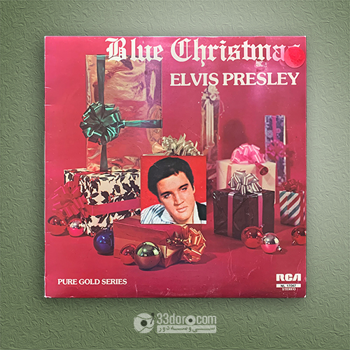  صفحه گرام الویس پریسلی Elvis Presley – Blue Christmas 