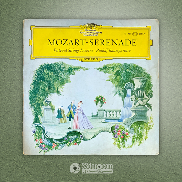  صفحه وینیل موتزارت Mozart, Festival Strings Lucerne, Rudolf Baumgartner – Mozart-Serenade 