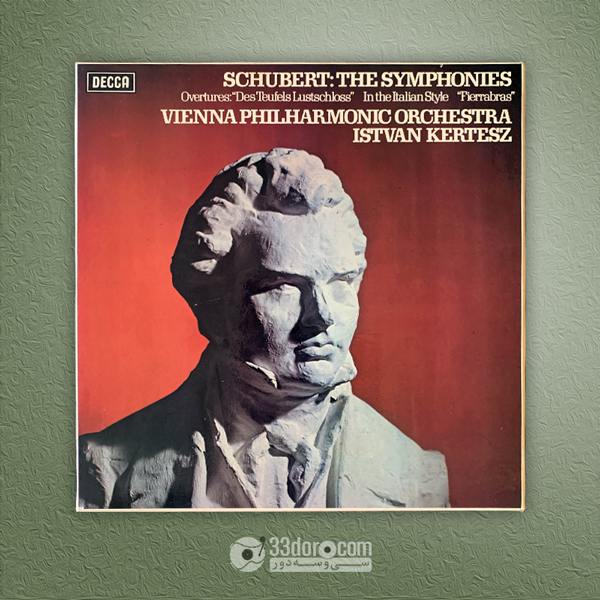  باکس‌ست صفحه 33دور شوبرت - Schubert, Vienna Philharmonic Orchestra, István Kertész – Schubert: The Symphonies 