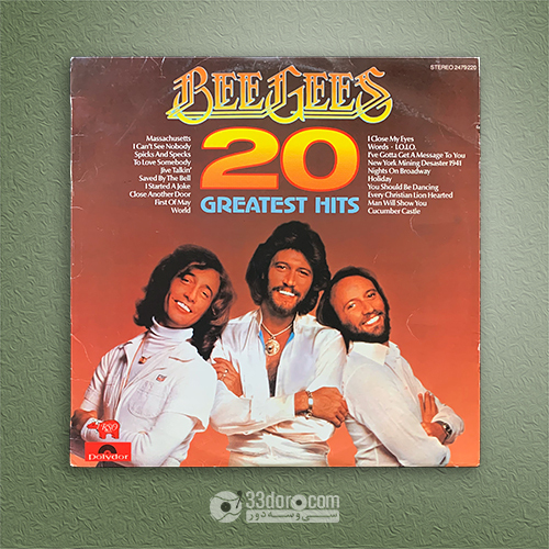  صفحه وینیل بی‌جیز Bee Gees – 20 Greatest Hits 