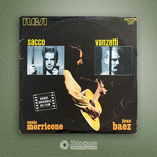  صفحه وینیل انیو موریکونه و جون بائز Ennio Morricone ⸱ Joan Baez – Sacco & Vanzetti 