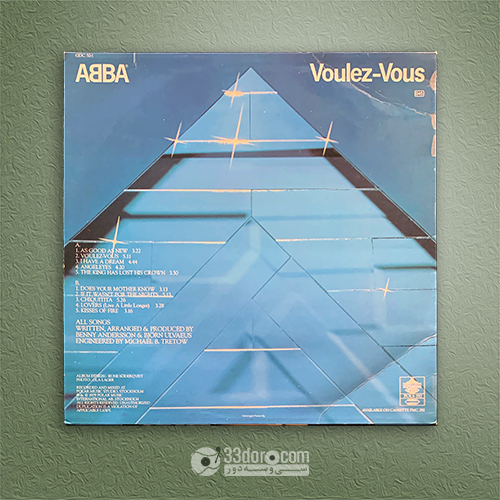 صفحه گرامافون آبا ABBA – Voulez-Vous