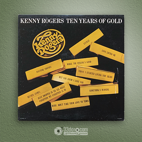  صفحه گرام کنی راجرز Kenny Rogers – Ten Years Of Gold 