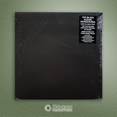  صفحه گرامافون متالیکا Metallica – Metallica 