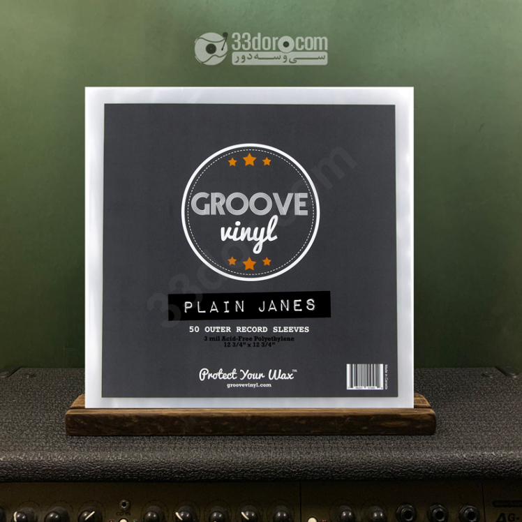 کاور محافظ جلد صفحه گرام 12 اینچ Groove Vinyl