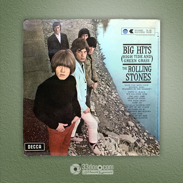  صفحه 33دور رولینگ استونز Rolling Stones – Big Hits [High Tide And Green Grass] 
