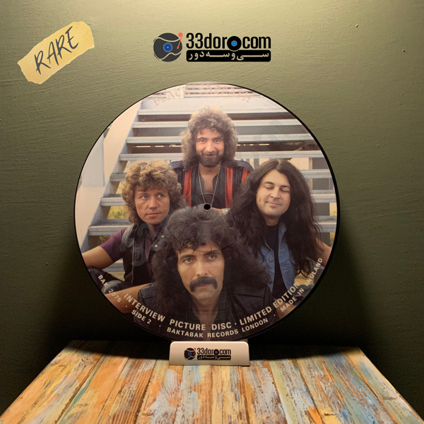  خریدصفحه گرامافون مصاحبه گروه بلک سبث Black Sabbath - Interview Vinyl Record 