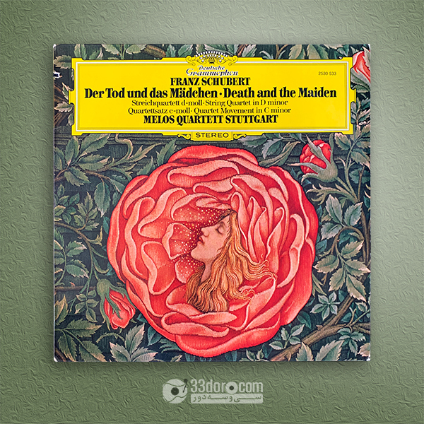 صفحه وینیل شوبرت Schubert, Melos Quartett - Death And The Maiden, Quartet In C Minor