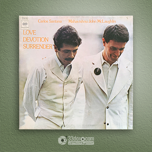 صفحه گرام کارلوس سانتانا و جان مک‌لافلین Carlos Santana ⸱ Mahavishnu John McLaughlin – Love Devotion Surrender