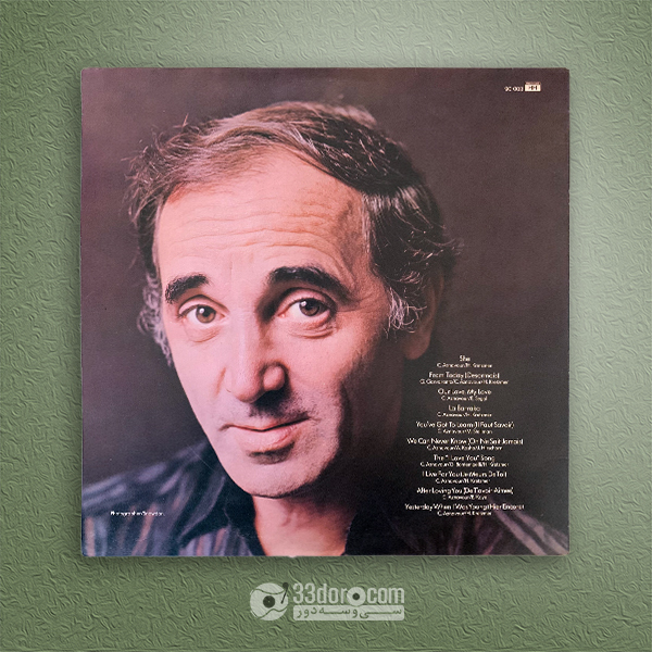  صفحه وینیل شارل آزناوور Charles Aznavour – A Tapestry Of Dreams 