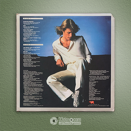 صفحه گرام 33دور اندی گیب Andy Gibb – Shadow Dancing