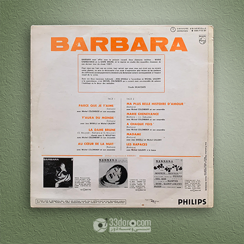  صفحه گرام باربارا Barbara – Barbara 