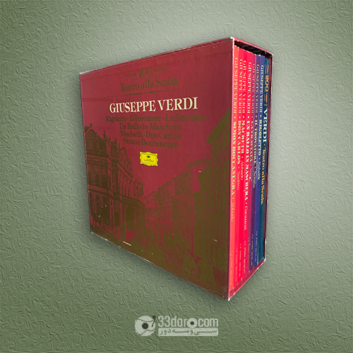 باکسست صفحه گرام جوزپه وردی Giuseppe Verdi – 200 Jahre⸱Years⸱Ans⸱Anni Teatro Alla Scala