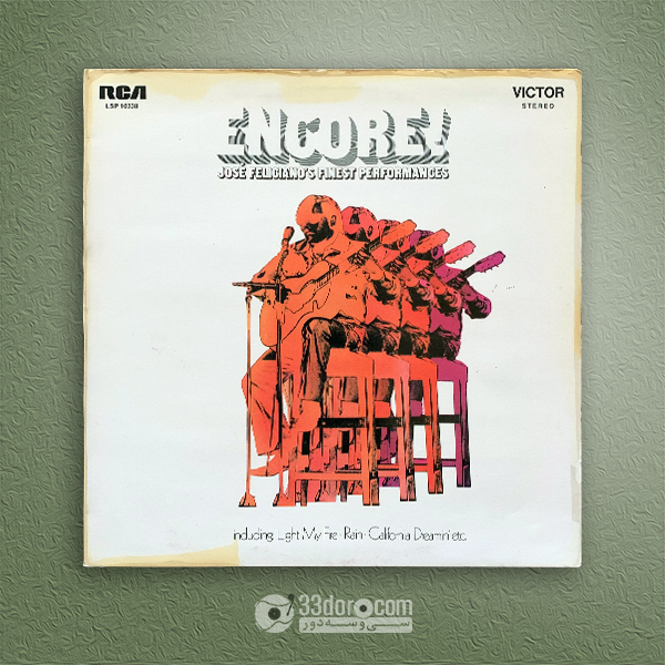 صفحه وینیل خوزه فلیسیانو José Feliciano – Encore! José Feliciano's Finest Performances