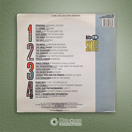  صفحه گرام Hits Of The Sixties 