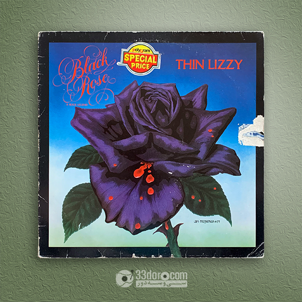 صفحه وینیل تین لیزی Thin Lizzy – Black Rose (A Rock Legend)