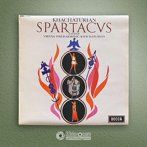 صفحه 33دور آرام خاچاتوریان Aram Khatchaturian ⸱ Vienna Philharmonic – Khatchaturian: Spartacus ⸱ Gayaneh
