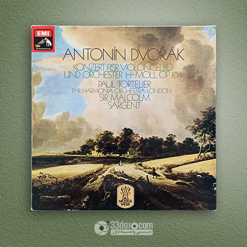 صفحه گرام ویولون کنسرتو آنتونین ورژاک Dvořák ⸱ Tortelier - Konzert Fur Violoncello Und Orchester