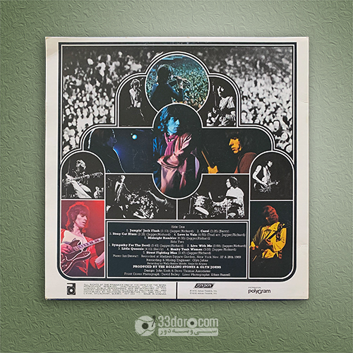 صفحه وینیل رولینگ استونز The Rolling Stones – Get Yer Ya-Ya's Out! - The Rolling Stones In Concert 