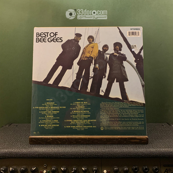  خرید صفحه گرام بیجیز Bee Gees – Best Of Bee Gees 