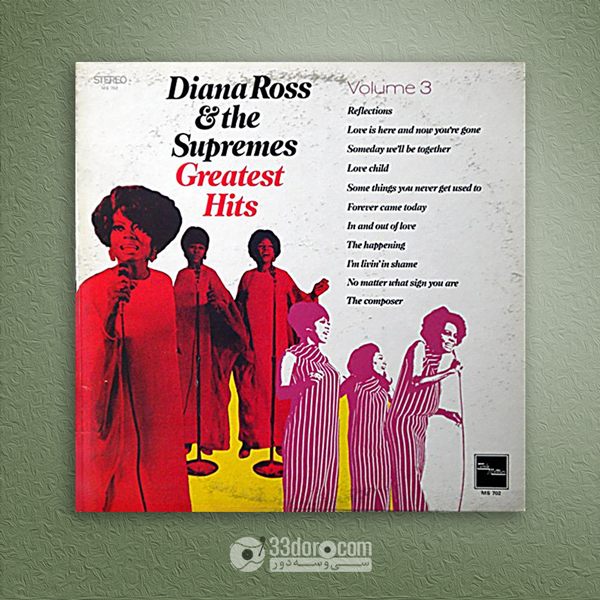  صفحه گرام دایانا راس Diana Ross & The Supremes – Greatest Hits 