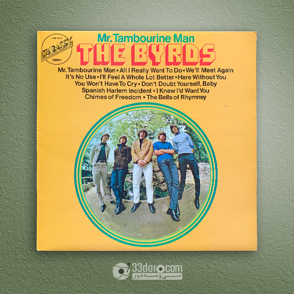  صفحه وینیل بیردز The Byrds – Mr. Tambourine Man 