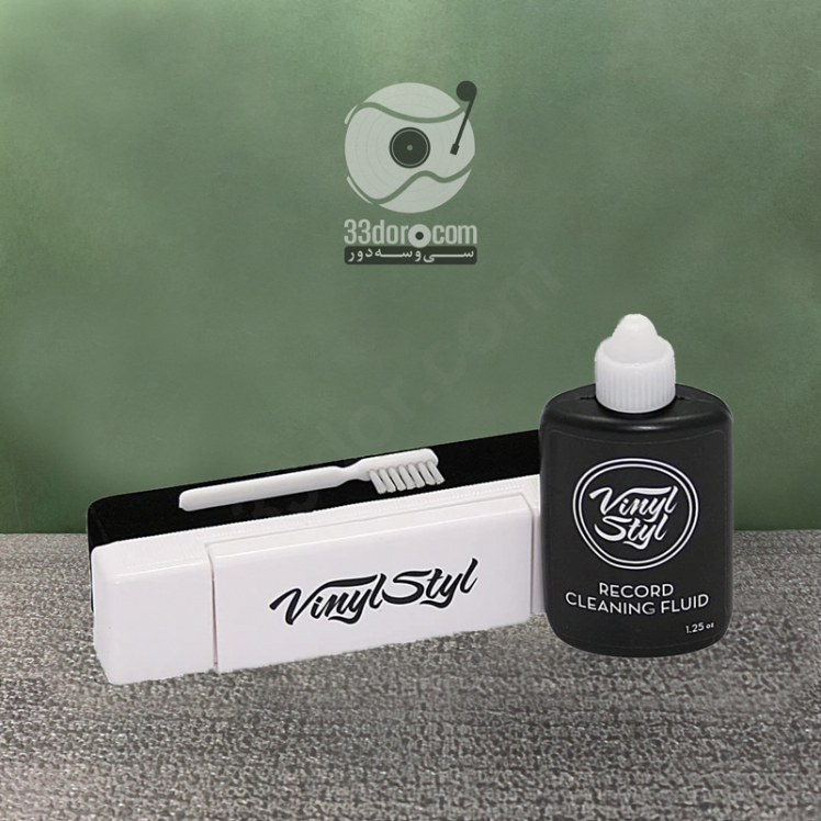 کیت براش و مایع تمیزکننده مخصوص گرام Vinyl Styl