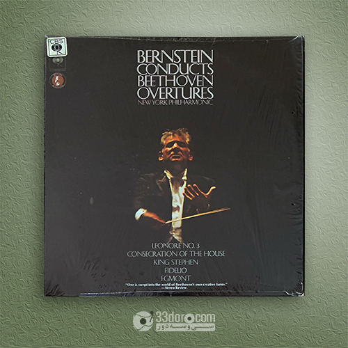 صفحه گرام بتههون - لئونارد برنشتاین Beethoven ⸱ Bernstein ⸱ New York Philharmonic – Beethoven Overtures
